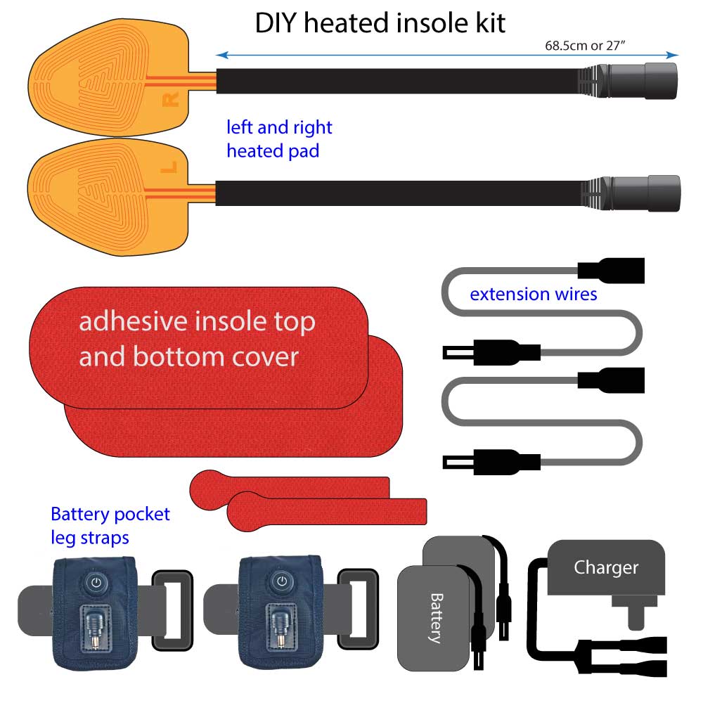 Heated Insoles - Complete Set
