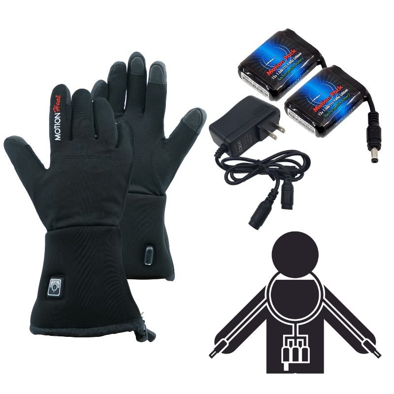 MotionHeat | Heated Gloves Complete Set – Motion Heat US | International